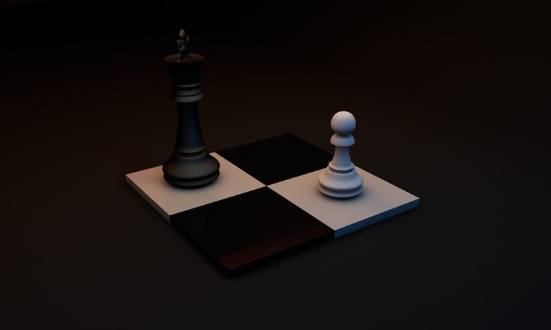 Обои шахматы 3d, chess 3d разрешение 1920x1080 Загрузить