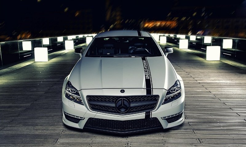 Обои ночь, тюнинг, мерседес, mercedes benz cls, night, tuning, mercedes разрешение 2048x1280 Загрузить