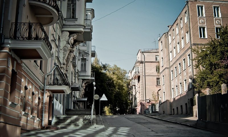 Обои лето, улица, здания, мостовая, украина, харьков, summer, street, building, bridge, ukraine, kharkov разрешение 1920x1080 Загрузить