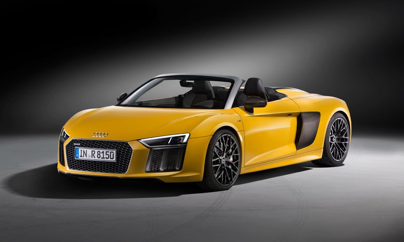 Обои желтый, ауди, spyder, yellow, audi разрешение 4096x2897 Загрузить