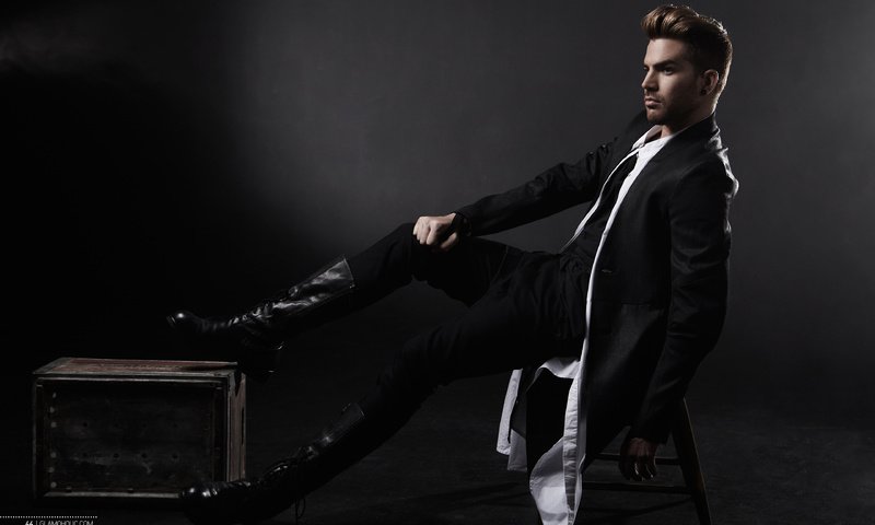 Обои мужчина, певец, музыкант, adam lambert, male, singer, musician разрешение 3840x2400 Загрузить