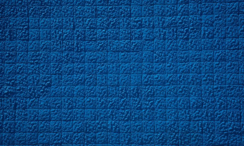 Обои текстура, рельеф, фон, синий, цвет, стена, квадраты, плитка, поверхность, texture, relief, background, blue, color, wall, squares, tile, surface разрешение 3840x2160 Загрузить