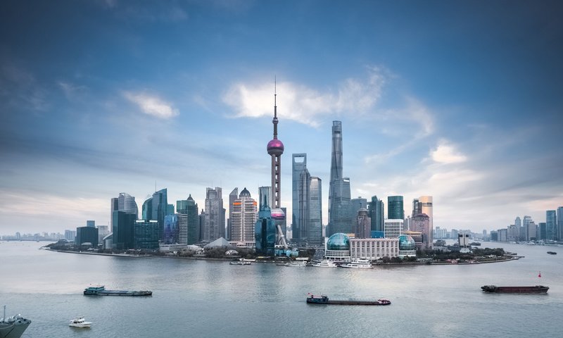 Обои город, шанхай, китай, the city, shanghai, china разрешение 3840x2400 Загрузить