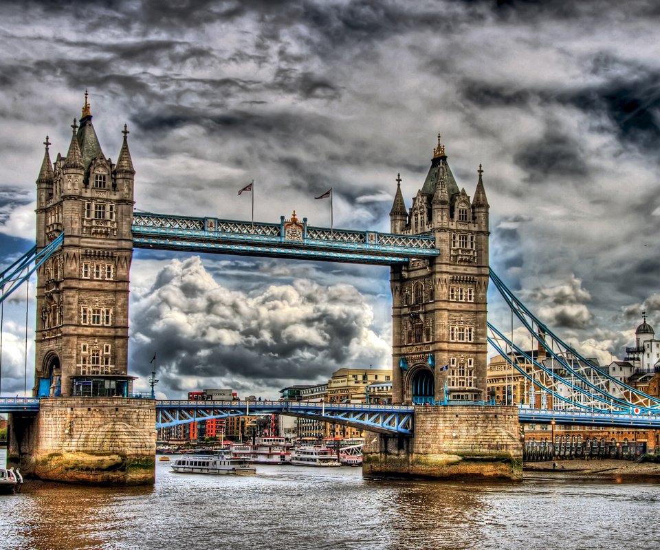 Обои река, мост, лондон, river, bridge, london разрешение 2500x1506 Загрузить