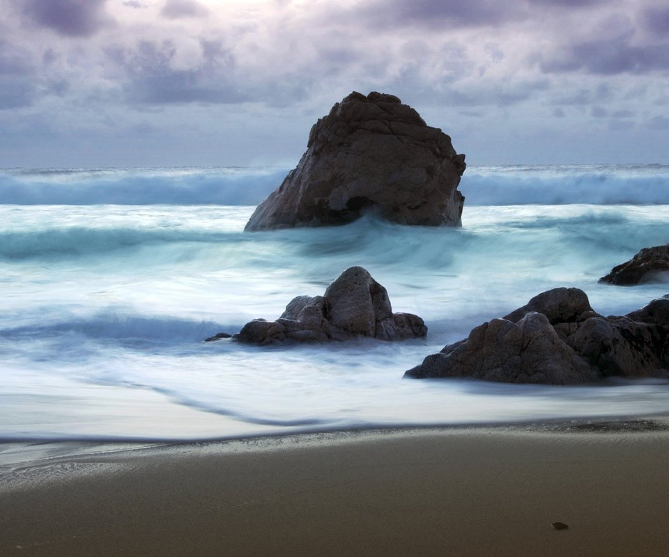 Обои скалы, берег, волны, море, rocks, shore, wave, sea разрешение 2560x1600 Загрузить
