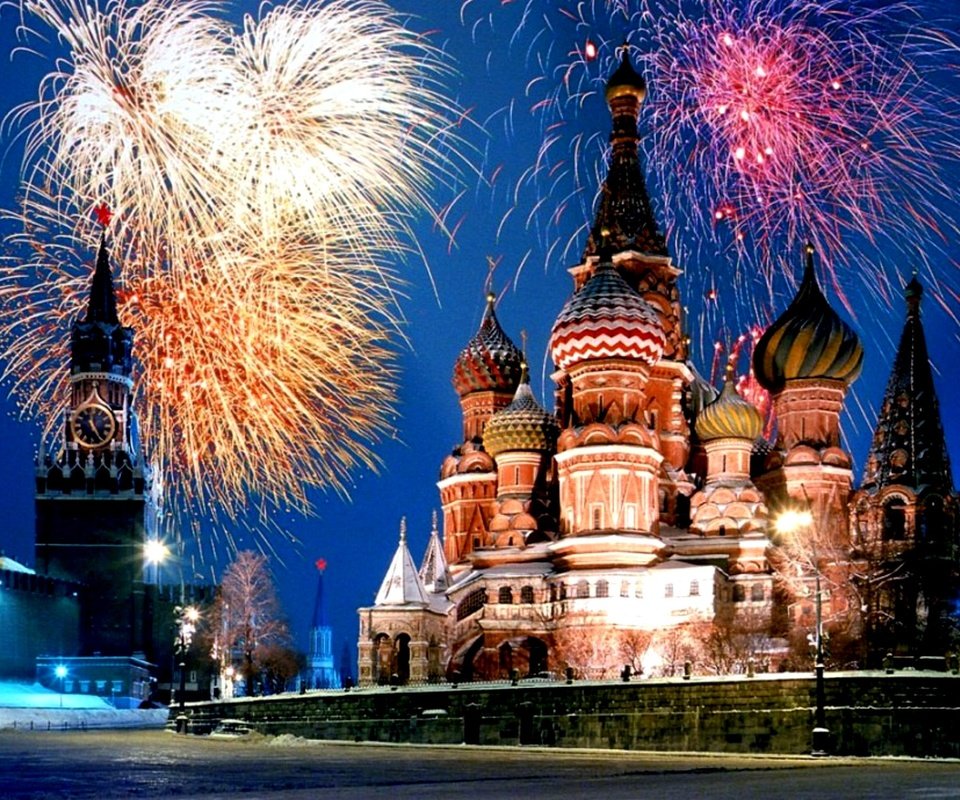 Обои москва, салют, кремль, ночной город, фейерверк, moscow, salute, the kremlin, night city, fireworks разрешение 2000x1500 Загрузить