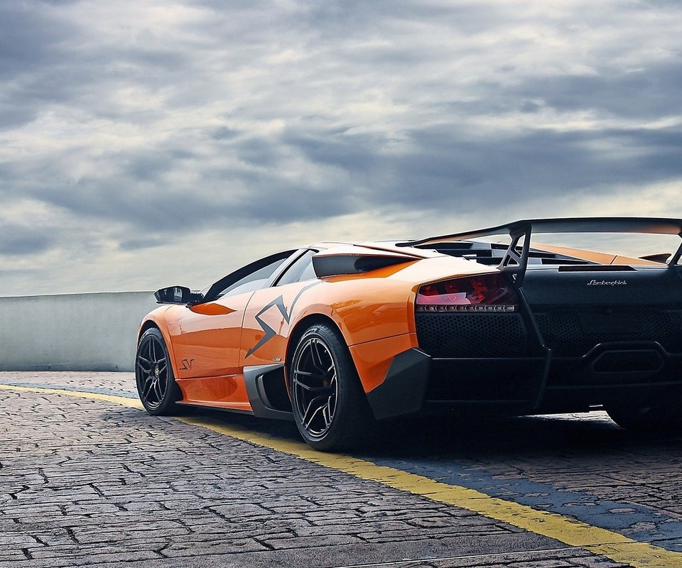 Обои lamborghini murcielago lp670-4 sv разрешение 2560x1440 Загрузить