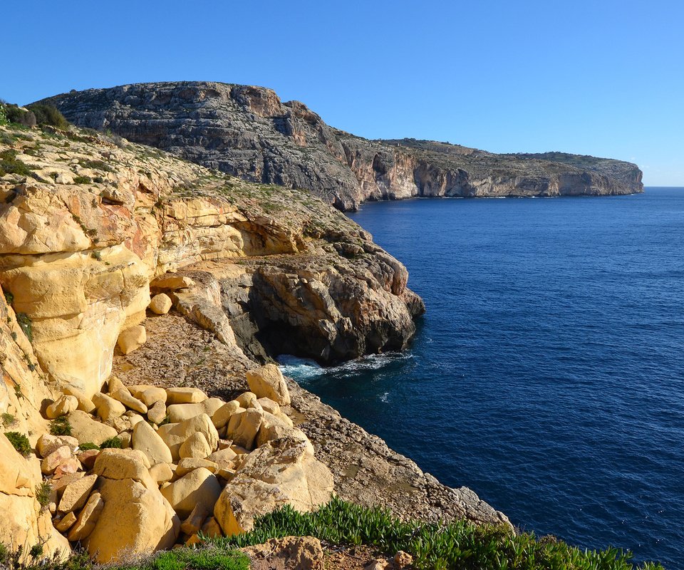 Обои пейзаж, мальта, zurrieq, landscape, malta разрешение 1920x1080 Загрузить