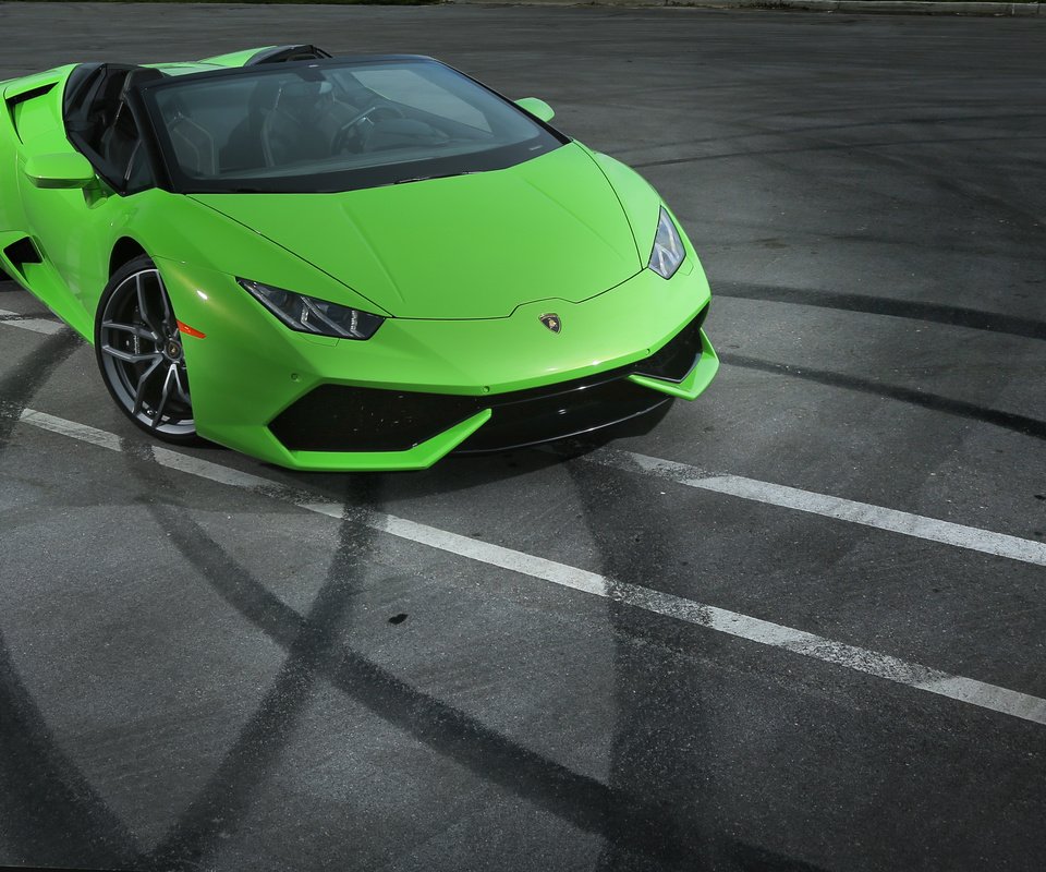 Обои зелёный, ламборгини, huracan, lp 610-4, green, lamborghini разрешение 4049x2699 Загрузить