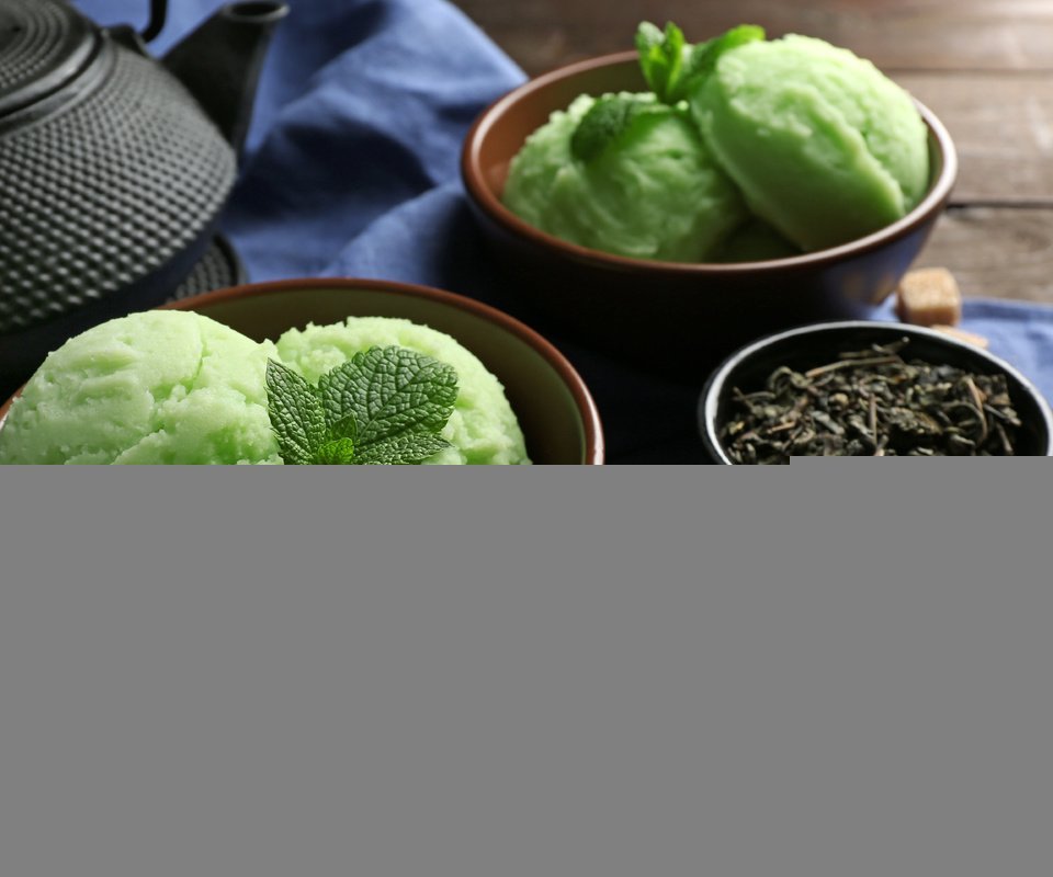 Обои мороженое, чай, мороженное, десерт, зеленый чай, грин, ice cream, tea, dessert, green tea, green разрешение 5760x3840 Загрузить