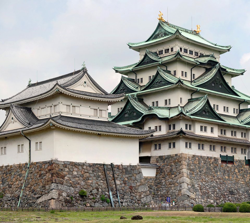 Обои япония, японии, nagoya castle, замок нагоя, japan, the nagoya castle разрешение 2560x1600 Загрузить