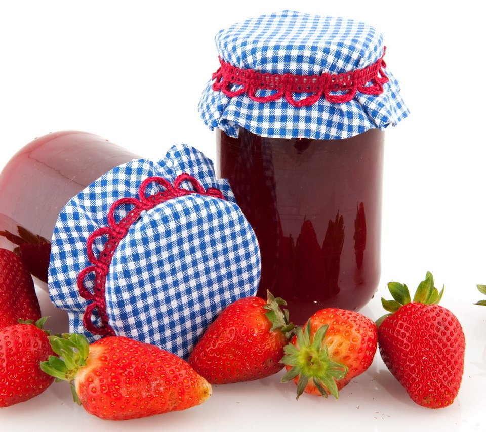 Обои еда, клубника, салфетка, сладкое, запасы на зиму, food, strawberry, napkin, sweet, stocks for the winter разрешение 1920x1080 Загрузить