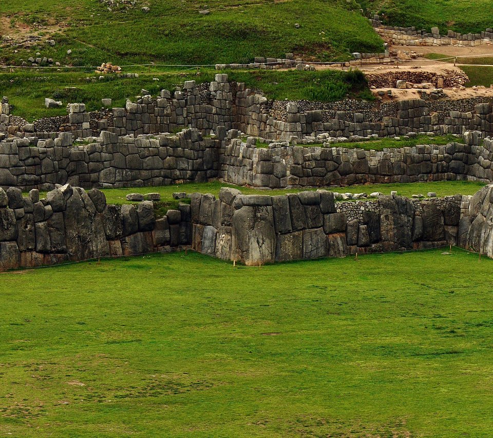 Обои перу, саксайуаман, куско, peru, sacsayhuaman, cusco разрешение 4000x1600 Загрузить