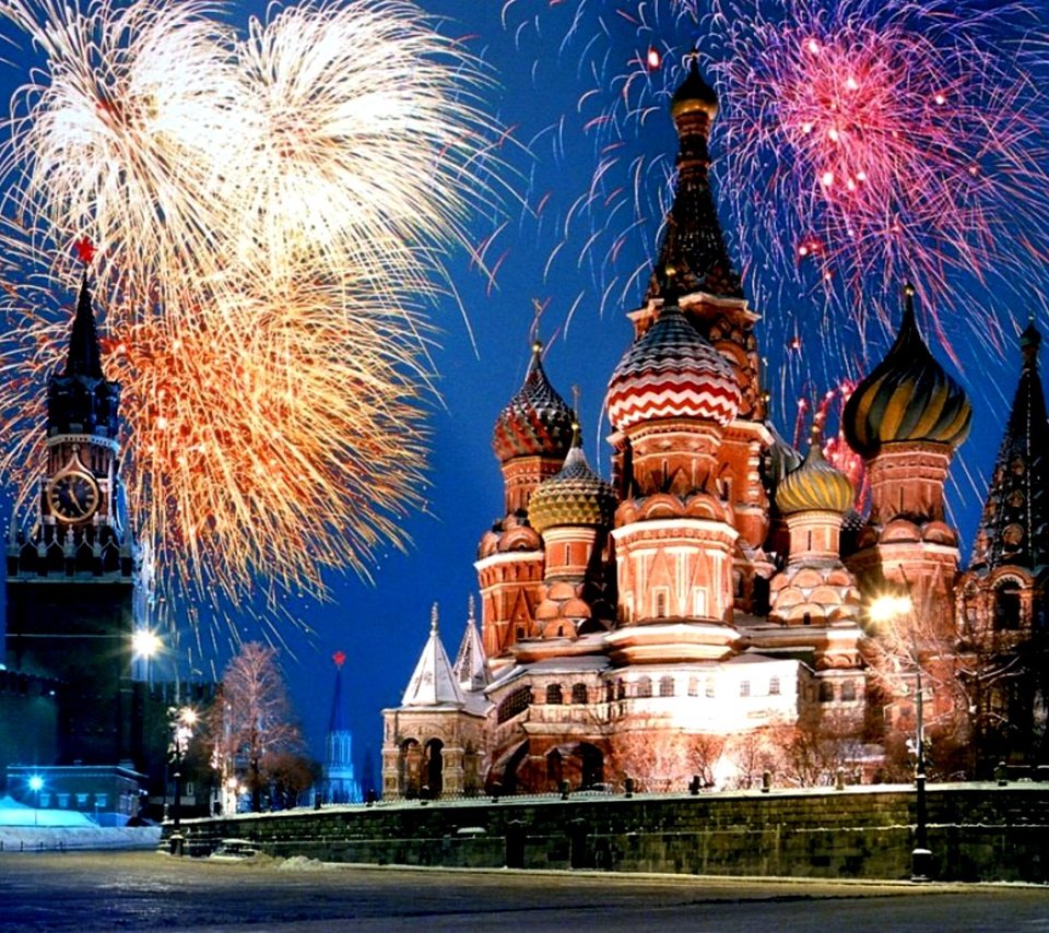 Обои москва, салют, кремль, ночной город, фейерверк, moscow, salute, the kremlin, night city, fireworks разрешение 2000x1500 Загрузить