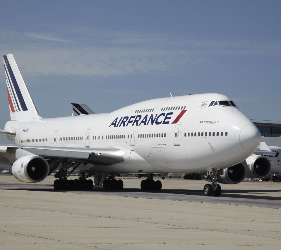 Обои боинг, 747, ayerodrom, air france, grazhdanskaya, boeing разрешение 5616x3744 Загрузить