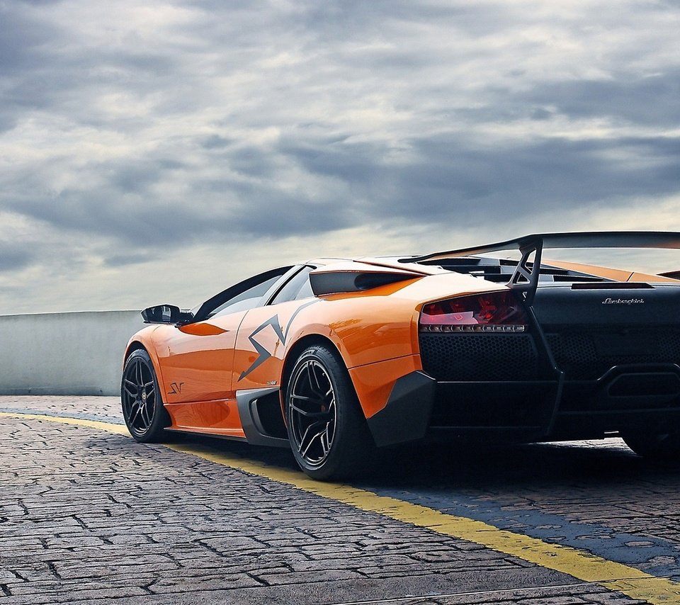 Обои lamborghini murcielago lp670-4 sv разрешение 2560x1440 Загрузить