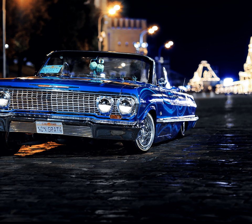 Обои шевроле, 1963 г.р., импала, chevrolet, 1963, impala разрешение 2000x1334 Загрузить