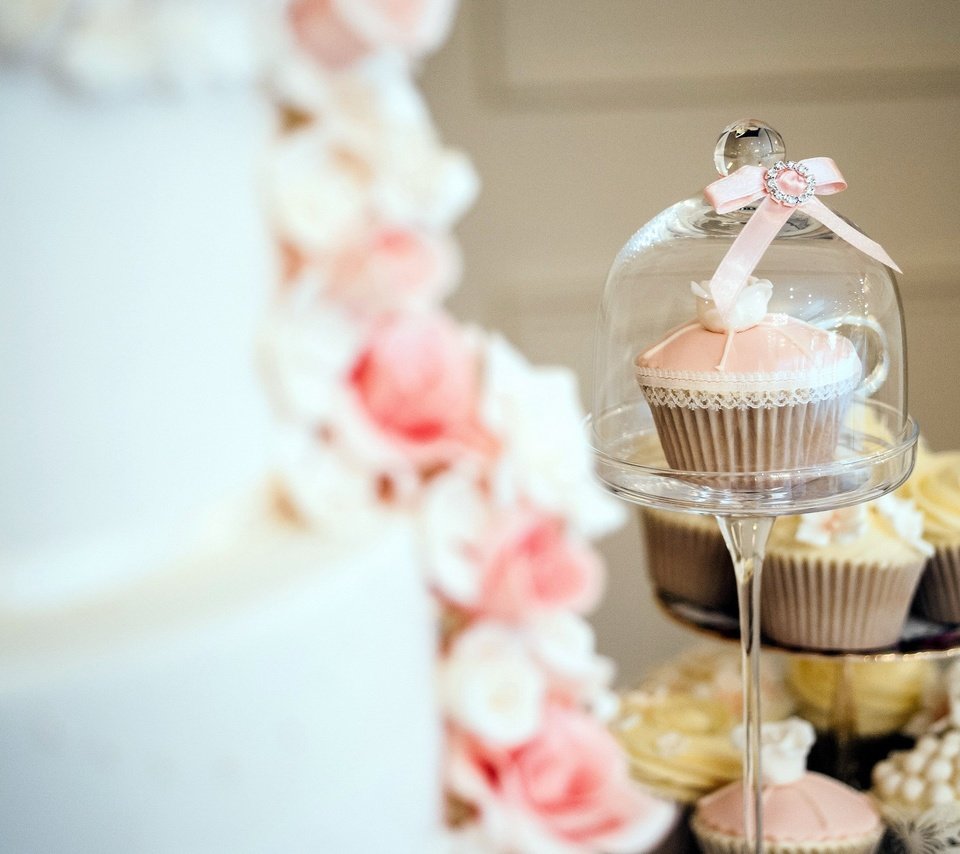 Обои свадьба, украшение, торт, кексы, wedding, decoration, cake, cupcakes разрешение 2560x1672 Загрузить