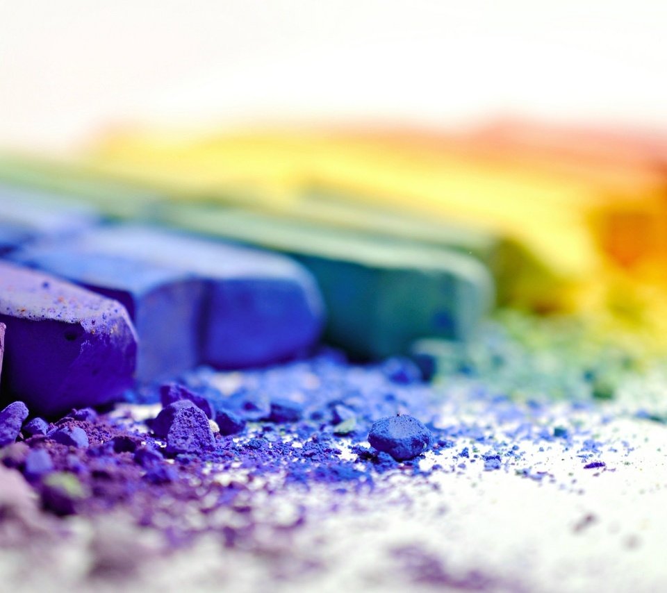 Обои разноцветные, цвет, цветные, мелки, мел, colorful, color, colored, crayons, mel разрешение 2048x1229 Загрузить