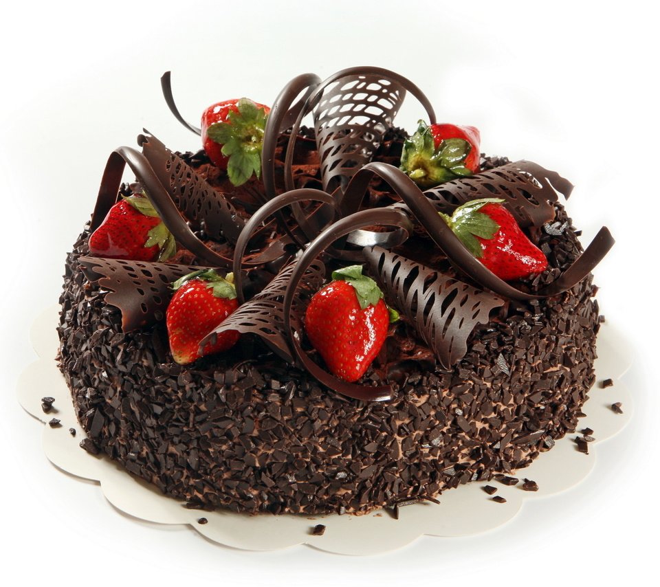 Обои клубника, шоколад, сладость, торт, strawberry, chocolate, the sweetness, cake разрешение 2048x1536 Загрузить