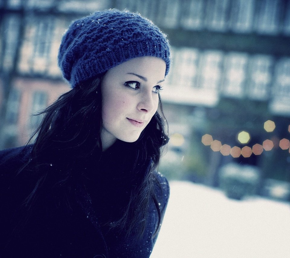 Обои зима, девушка, взгляд, шапка, лена майер-ландрут, winter, girl, look, hat, lena meyer-landrut разрешение 1920x1080 Загрузить