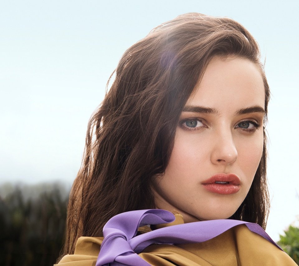 Обои портрет, актриса, макияж, красотка, шатенка, marie claire, katherine langford, кэтрин лангфорд, lindsey byrnes, portrait, actress, makeup, beauty, brown hair, catherine langford разрешение 2560x1600 Загрузить