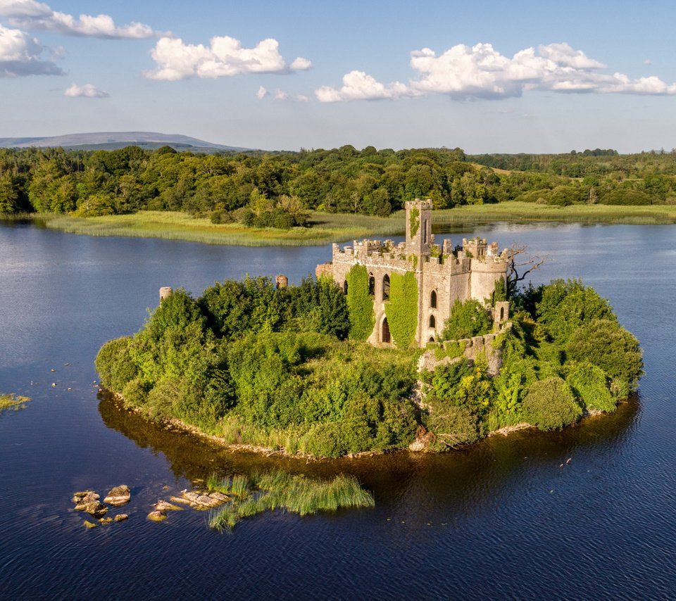 Обои озеро, замок, остров, ирландия, mac dermott's castle, lough key, lake, castle, island, ireland разрешение 2112x1188 Загрузить