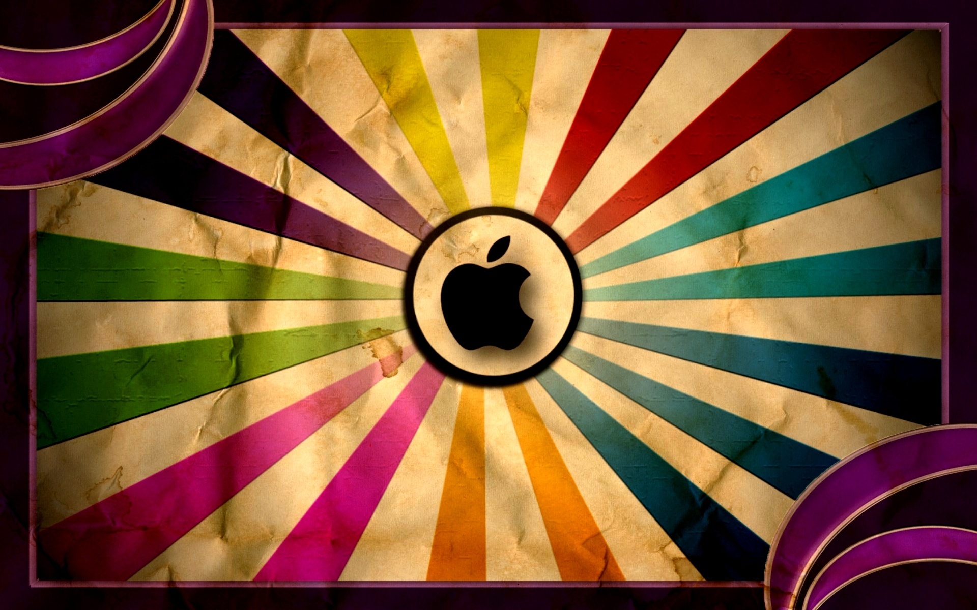 Обои цвета, мак, яблоко, эппл, color, mac, apple разрешение 1920x1200 Загрузить