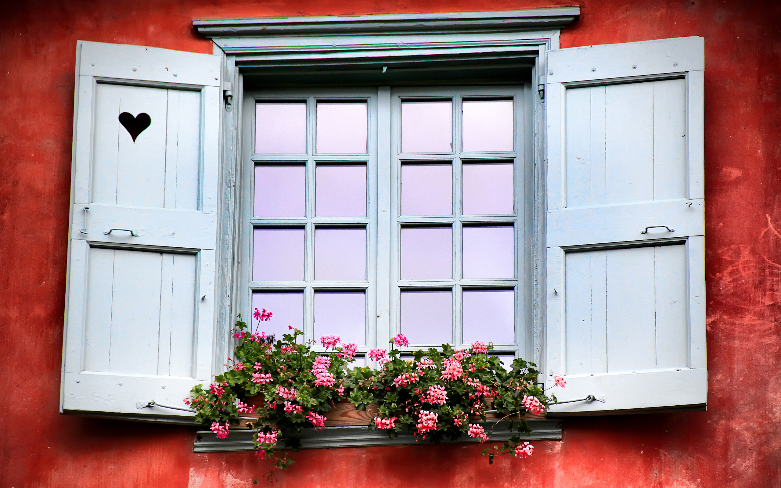 Обои окно, франция, ставни, window, france, shutters разрешение 2560x1600 Загрузить