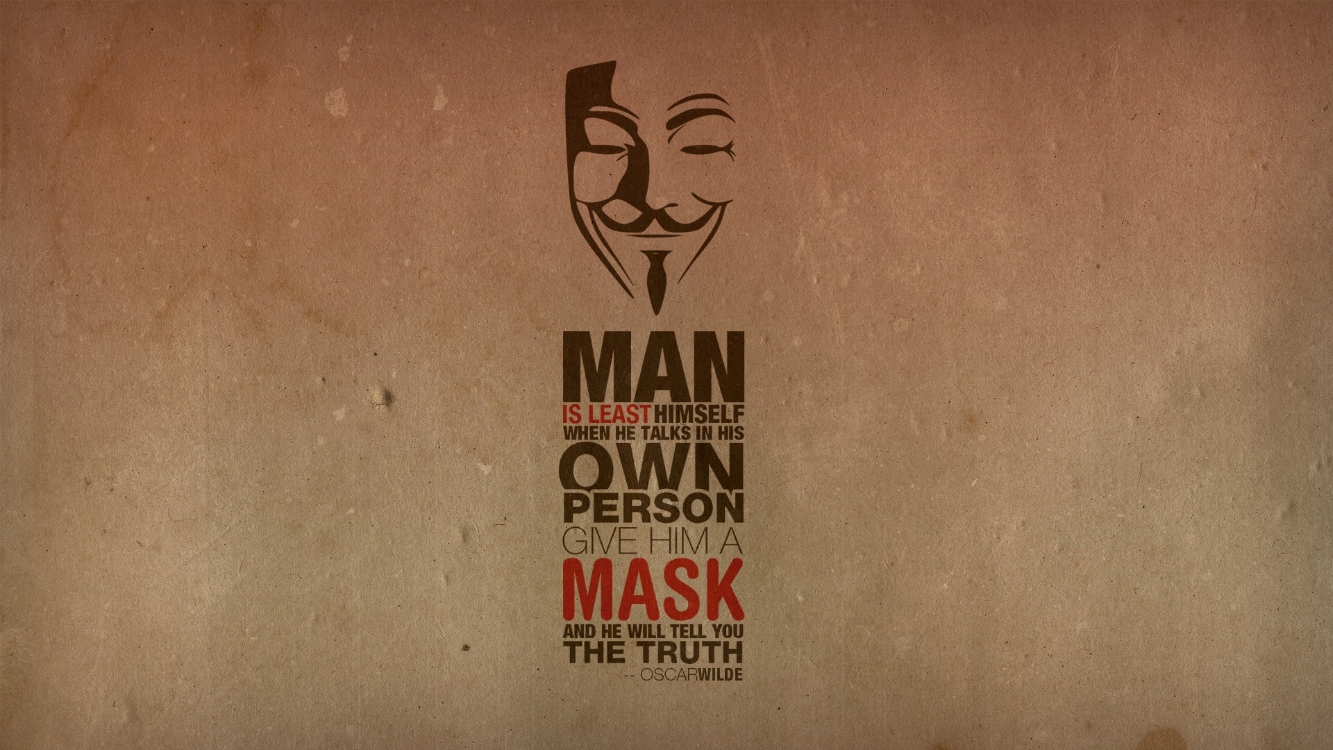 Обои аноним, maska, tekstura, nadpis, citata, anonimus, anonymous разрешение 1920x1080 Загрузить