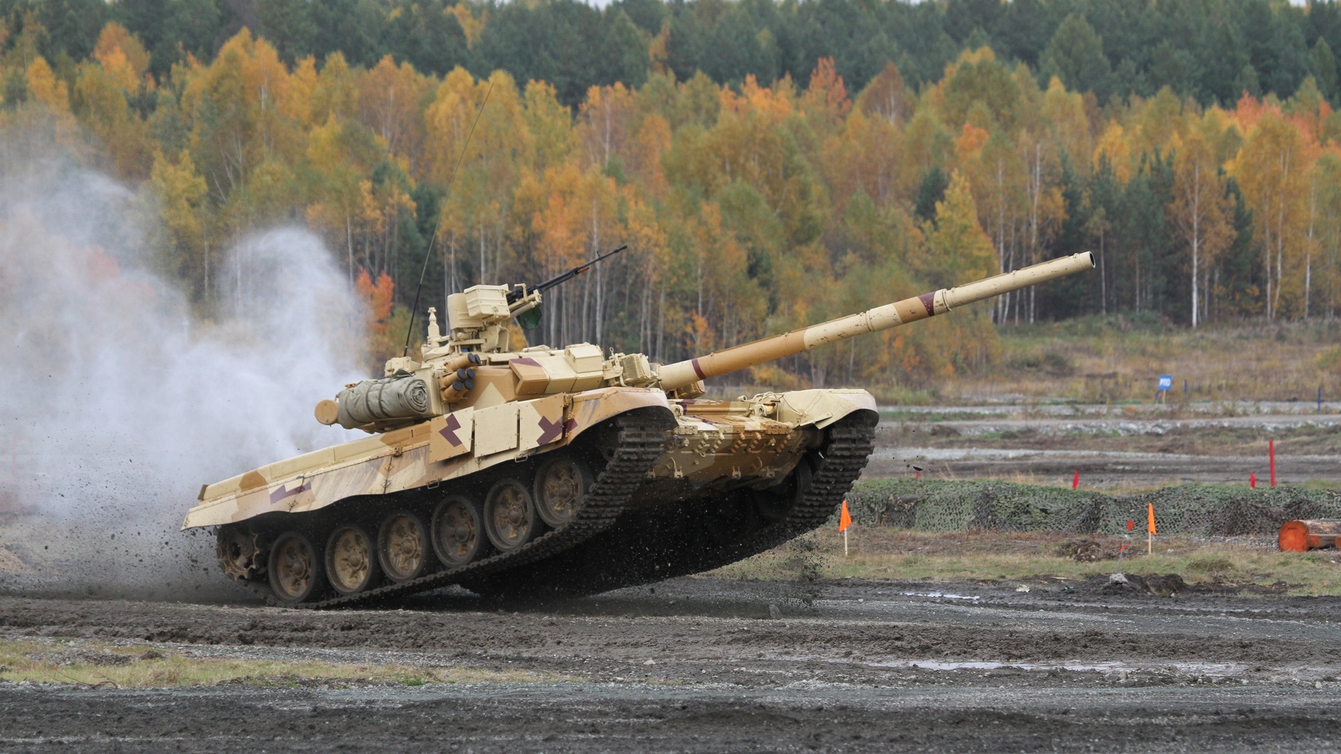 Обои танк, военная техника, увз, т-90 с, tank, military equipment, uvz, t-90 разрешение 1920x1080 Загрузить