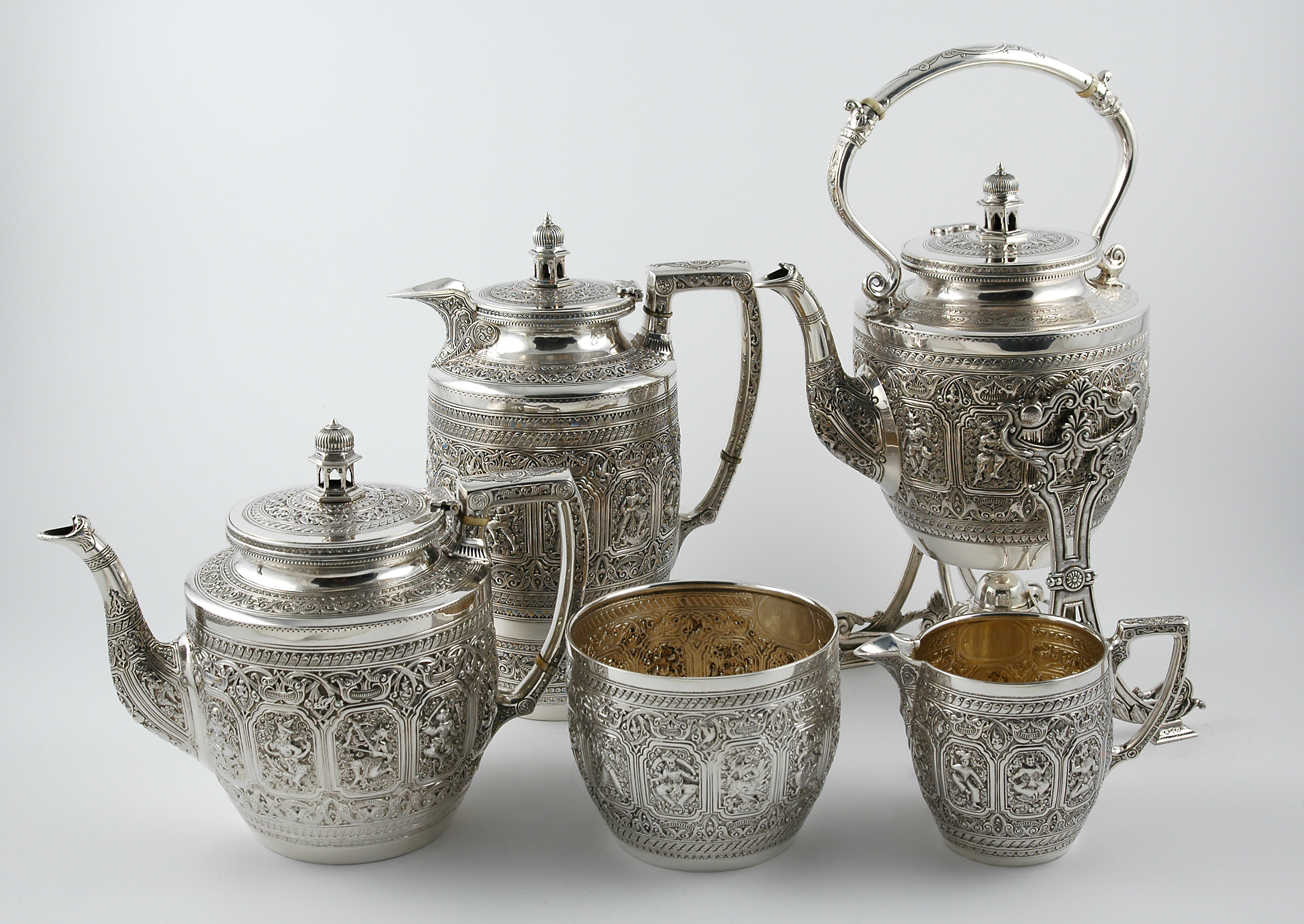 Обои чай, серебро, серебреный, чайный сервиз, scottish tea set, tea service, tea, silver, tea set разрешение 2823x2000 Загрузить