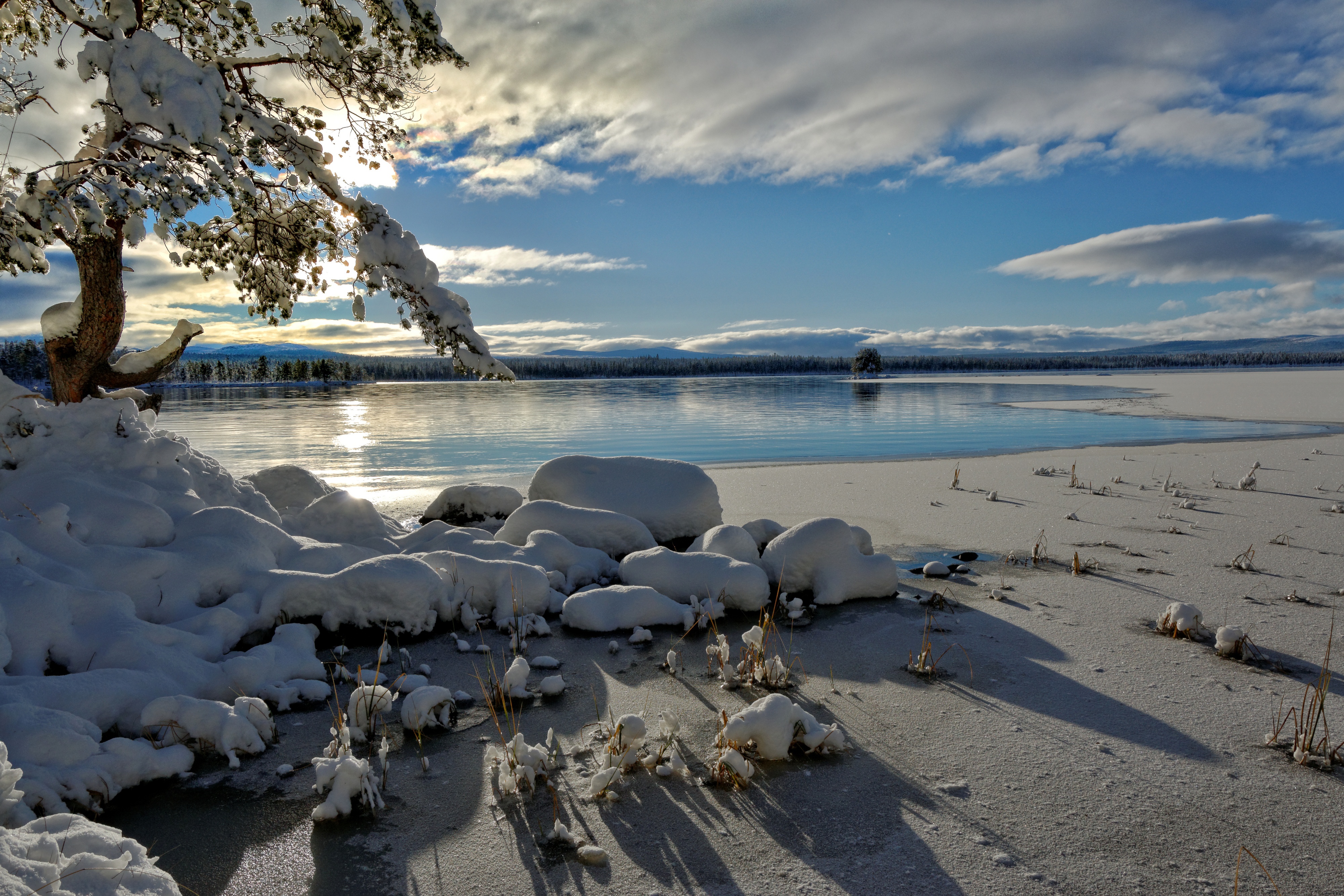 Обои зима, норвегия, hedmark fylke, tjernli, winter, norway разрешение 4000x2667 Загрузить