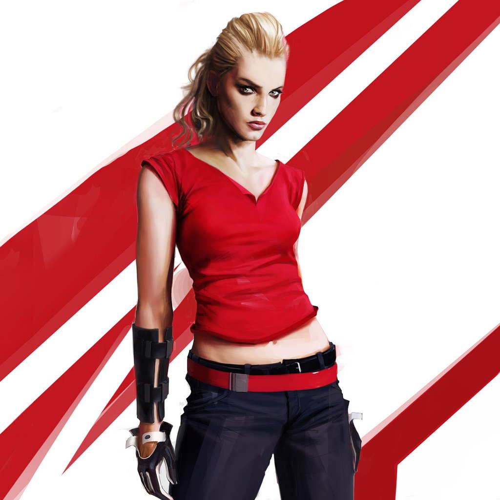 Обои девушка, взгляд, mirror&#39;s edge, селеста, girl, look, celeste разрешение 1920x1200 Загрузить