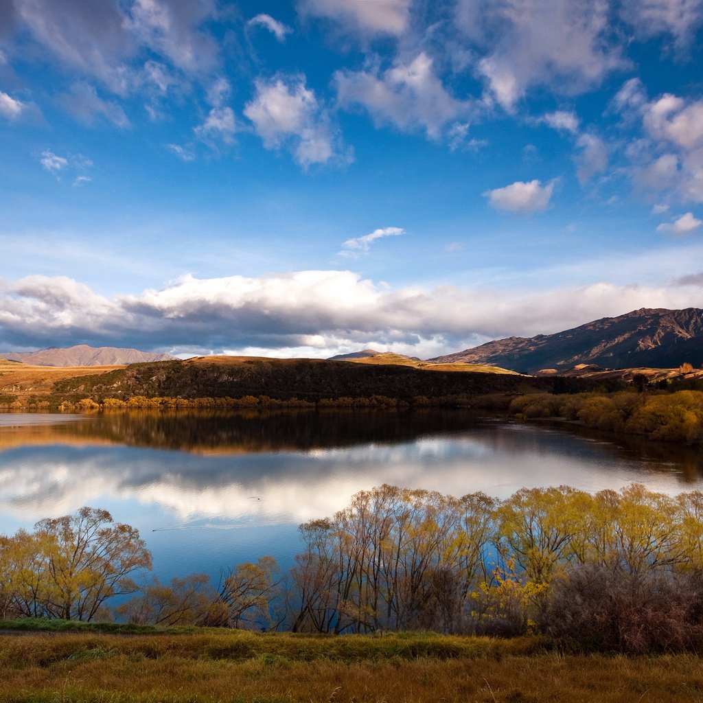Обои озеро, новая зеландия, lake hayes, lake, new zealand разрешение 2560x1600 Загрузить