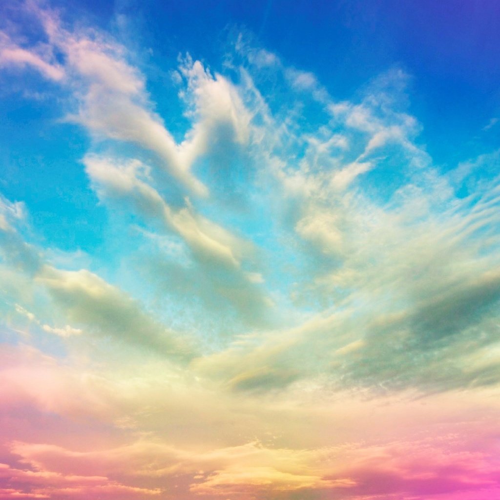 Обои небо, облака, цвет, the sky, clouds, color разрешение 2560x1600 Загрузить