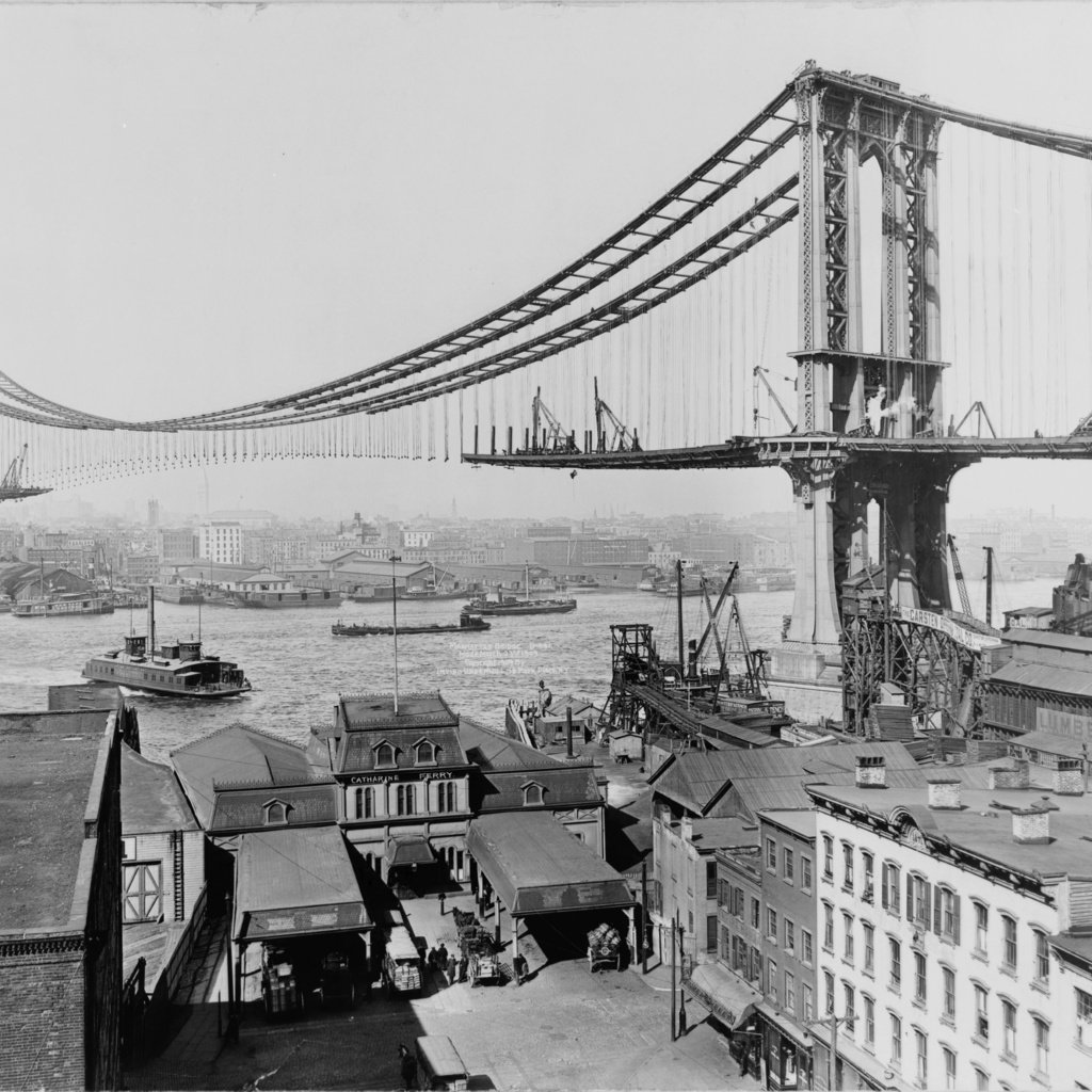 Обои мост, стройка, бруклин, bridge, construction, brooklyn разрешение 3744x2256 Загрузить