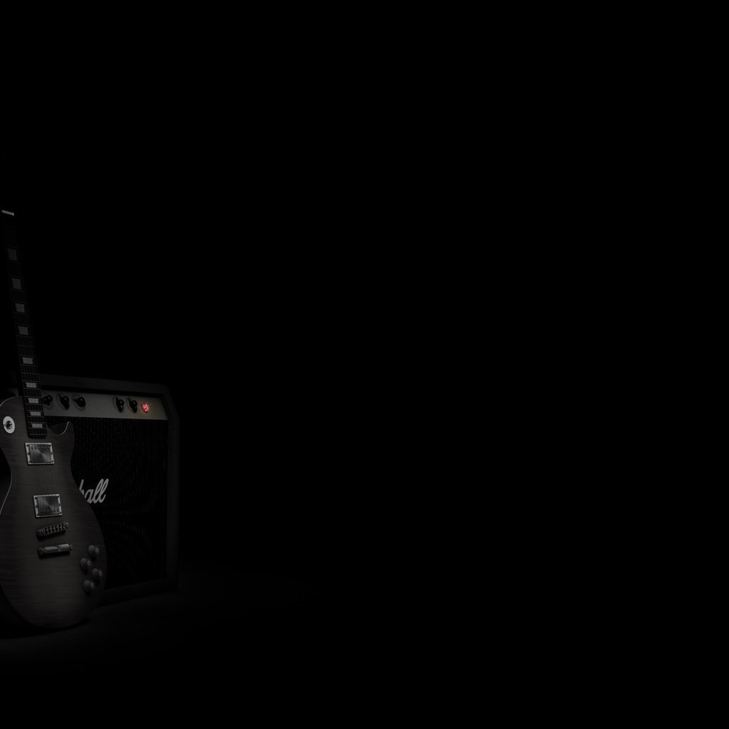 Обои гитара, тьма, динамик, блака, guitar, darkness, speaker, black разрешение 1920x1200 Загрузить