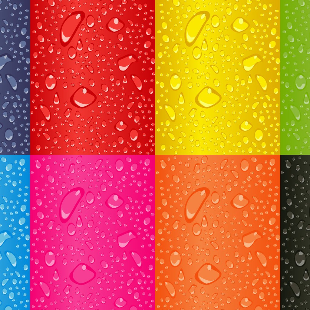 Обои вода, текстура, капли, цвет, квадраты, water, texture, drops, color, squares разрешение 1920x1200 Загрузить