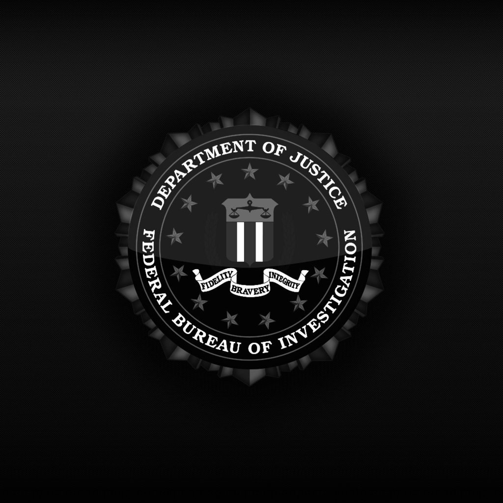 Обои черный, логотип, fbi, фбр, black, logo, the fbi разрешение 1920x1080 Загрузить