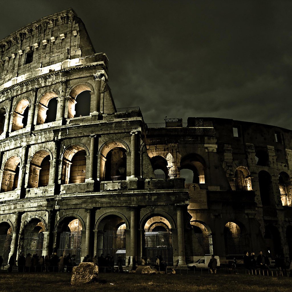 Обои италия, колизей, рим, italy, colosseum, rome разрешение 1920x1200 Загрузить