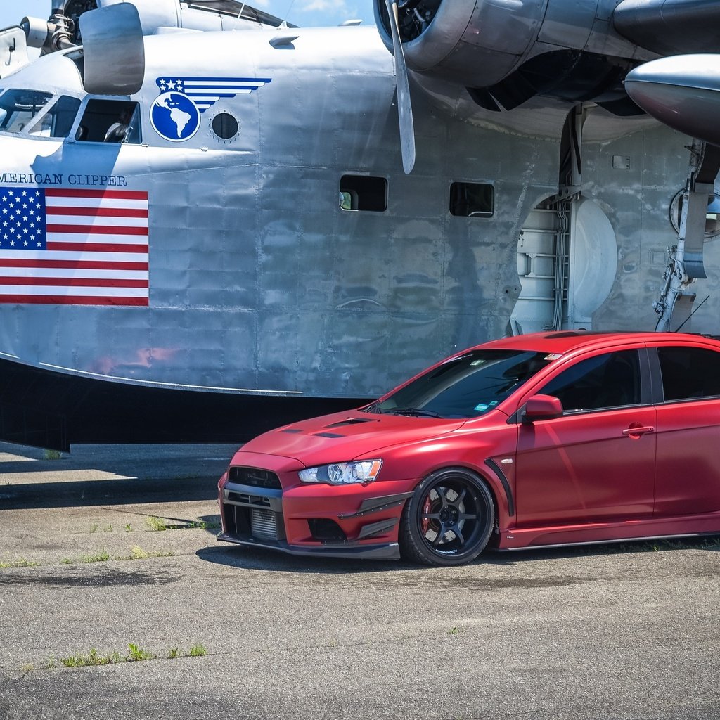 Обои плоскости, краcный, x, lancer evolution, митсубиши, мицубиси, plane, red, mitsubishi разрешение 2560x1600 Загрузить