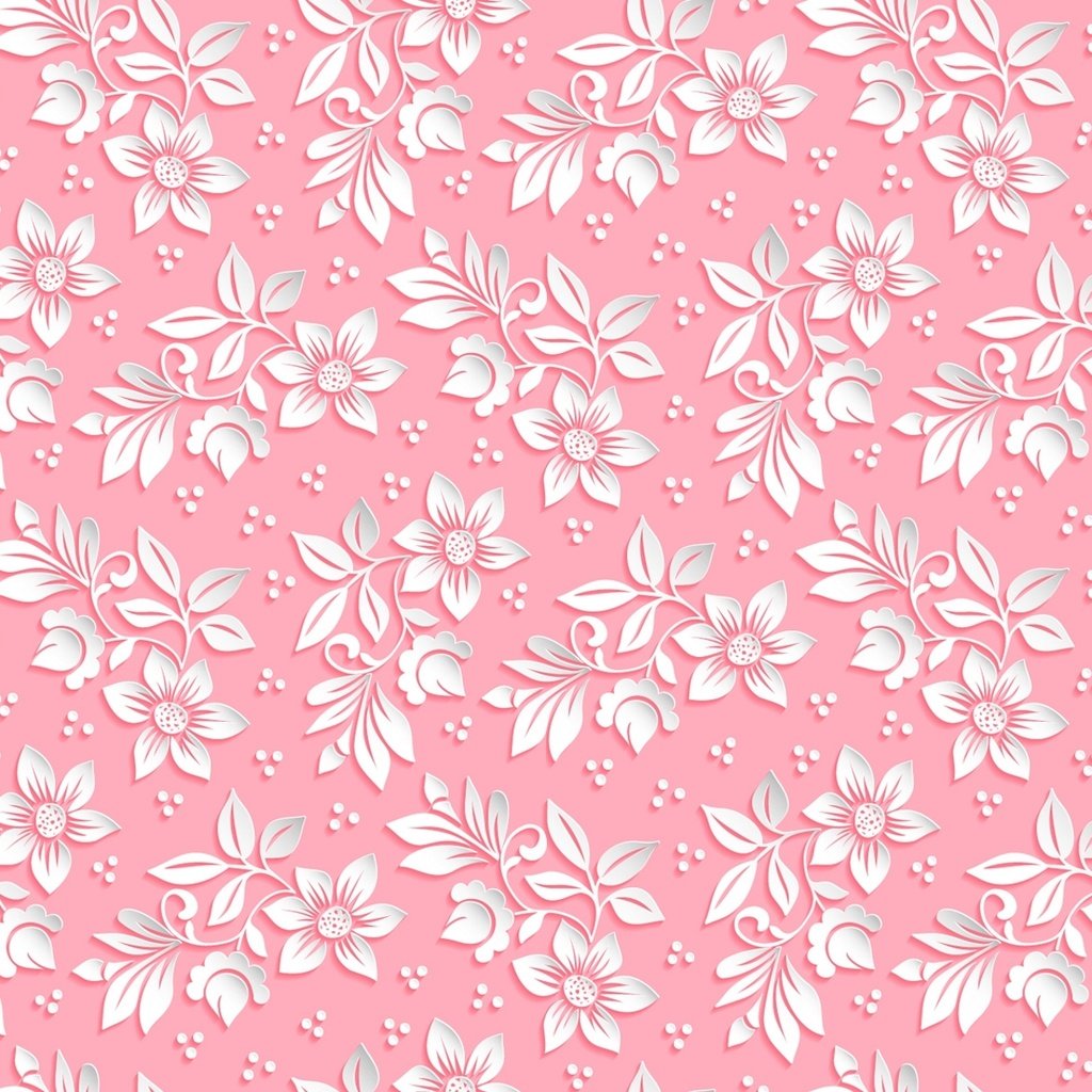 Обои цветы, фон, узор, розовый, объем, 3д, flowers, background, pattern, pink, the volume, 3d разрешение 1920x1280 Загрузить