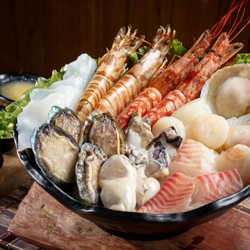 Обои рыба, морепродукты, креветки, моллюски, fish, seafood, shrimp, shellfish разрешение 1920x1279 Загрузить