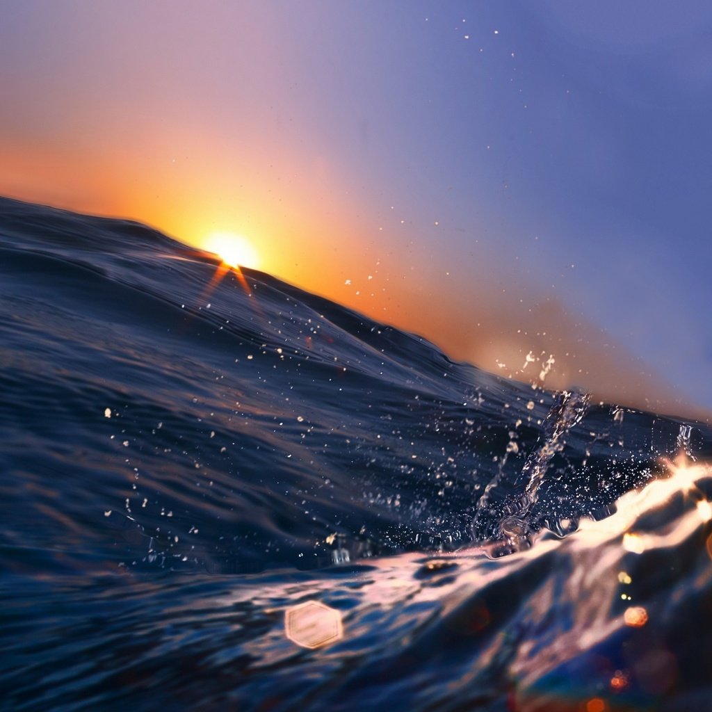 Обои волны, макро, море, wave, macro, sea разрешение 2560x1600 Загрузить