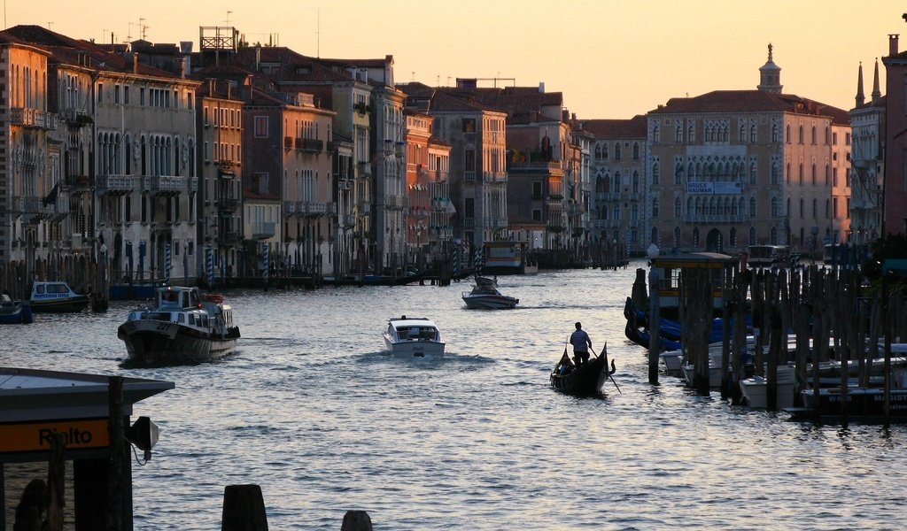 Обои венеция, гондола, италия, venice, gondola, italy разрешение 1920x1200 Загрузить