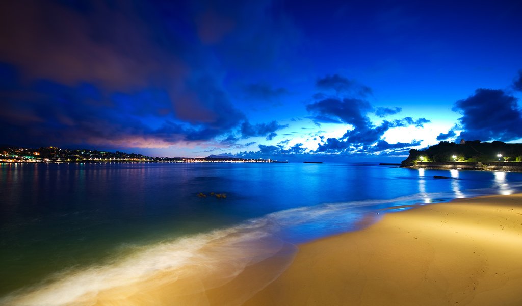 Обои saint jean de luz, hdr, basque coast разрешение 2560x1600 Загрузить