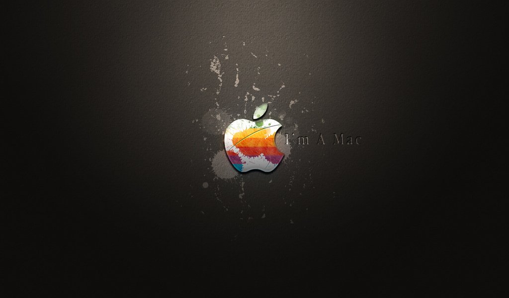 Обои кляксы, i'm a mac, эппл, blots, apple разрешение 2560x1600 Загрузить