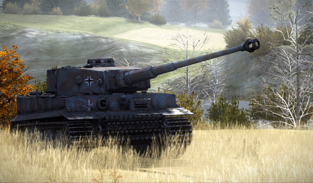 Обои тигр, война, танк, world of tanks generals, tiger, war, tank разрешение 1920x1080 Загрузить