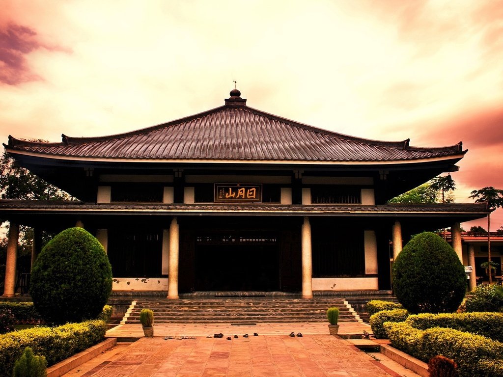 Обои храм, япония, temple, japan разрешение 1920x1200 Загрузить